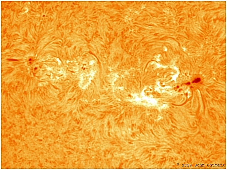 Sunspot AR 1785 by John Chumack 