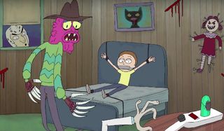 Rick and Morty Scary Terry