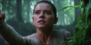 Daisy Ridley in The Force Awakens