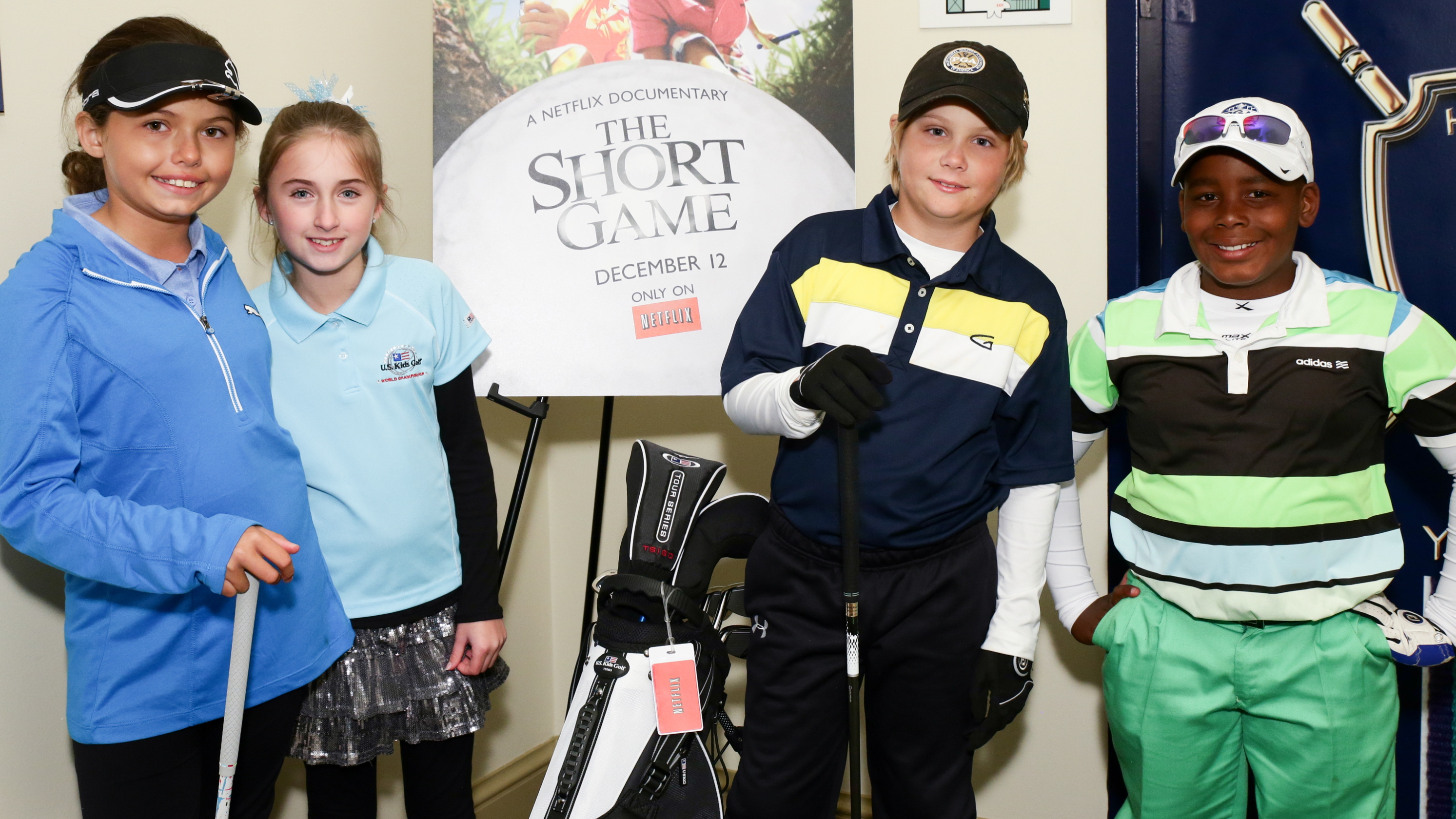 Allan Kournikova and other cast members of The Short Game