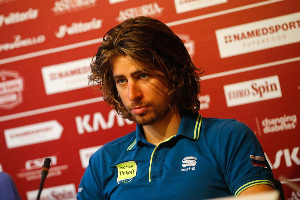 Peter Sagan brushed aside pre-race pressure to win Strade Bianche