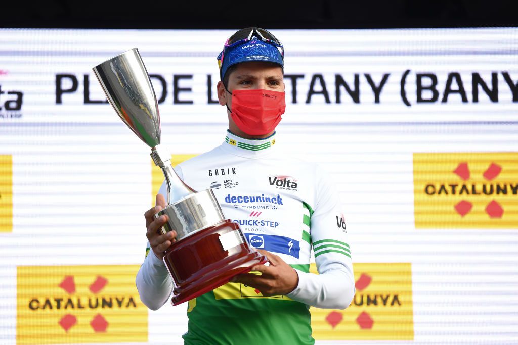 João Almeida (Deceuninck-Quickstep) leads the Volta a Catalunya after the stage 2 time trial