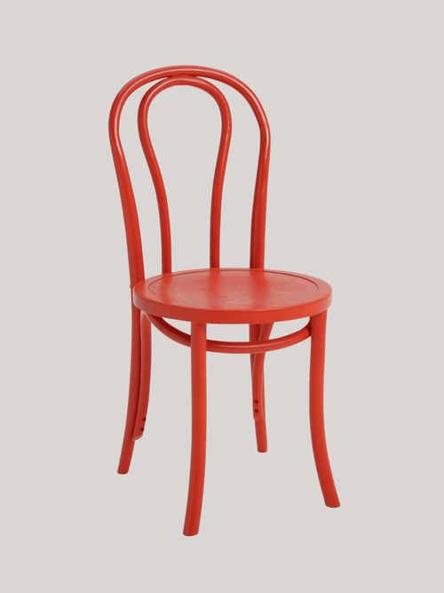60 Larsa Pair of Solid Wood Dining Chairs