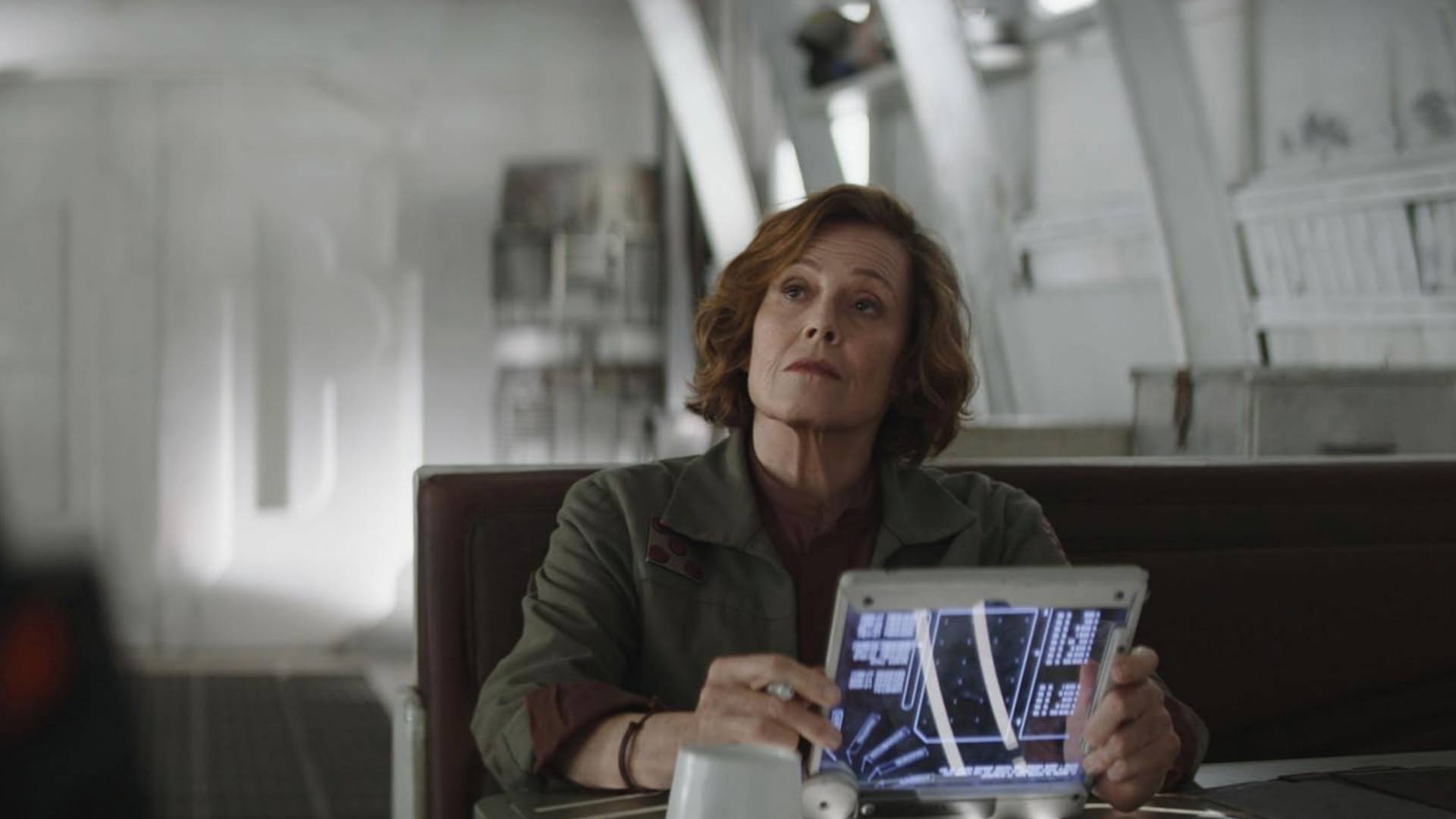 Sigourney Weaver in The Mandalorian and Grogu