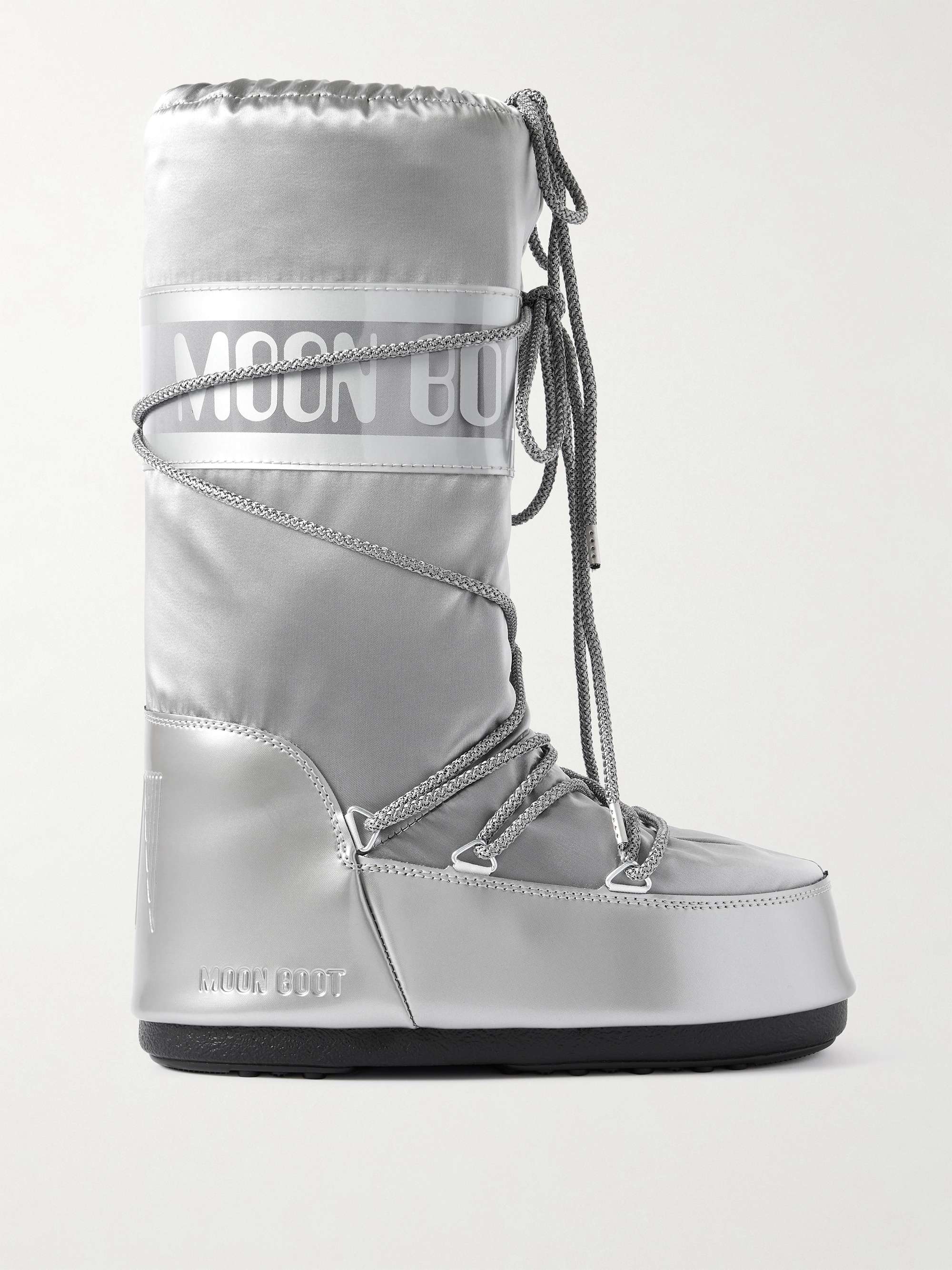 Icon Glance Metallic Shell and Pvc Snow Boots