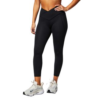 fabletics crossover high waisted gym leggings