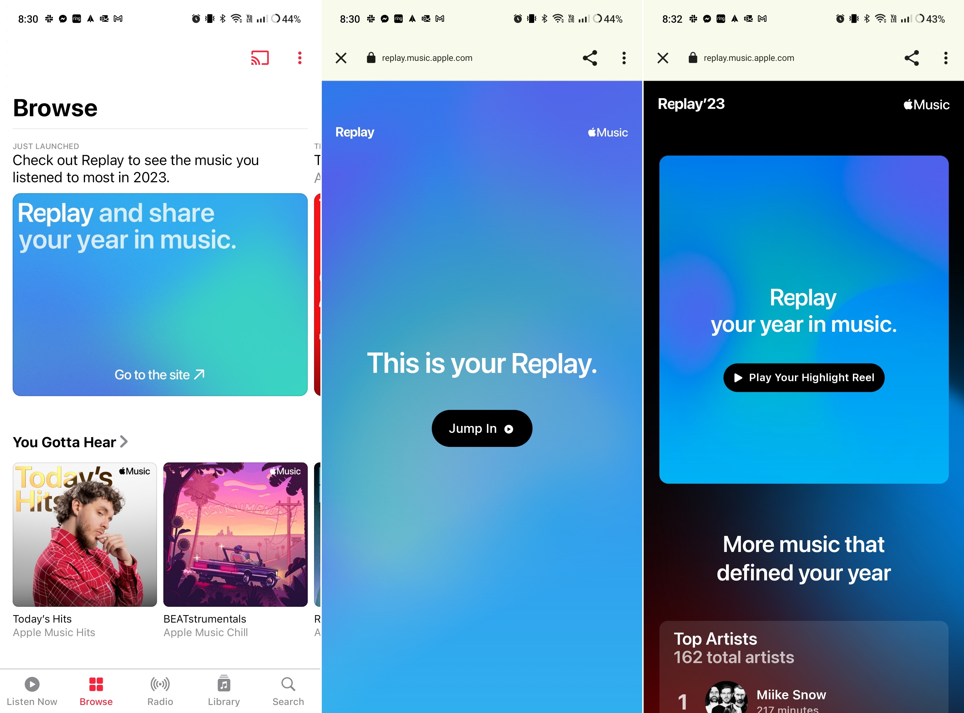 Apple Music's Replay 2023 playlist is here to track your favorite