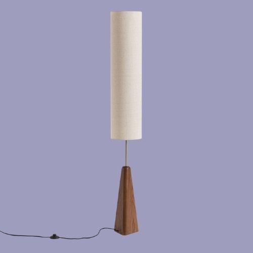 AM.PM, Nestwood Walnut-Stained Solid Oak Floor Lamp