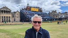 Bill Elliott at the Old Course