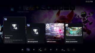 PS5 UI Trophies