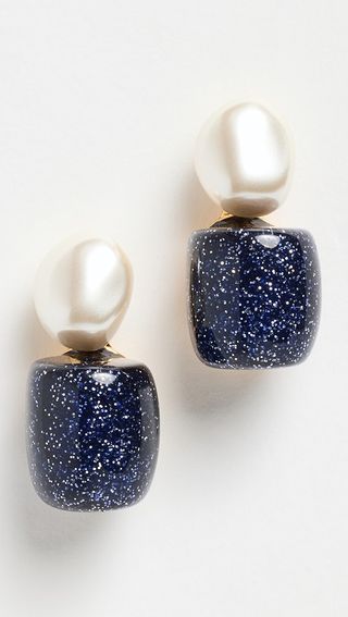 Lele Sadoughi Pebble Stud Earrings