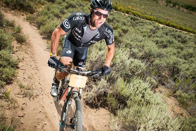 Trapper Steinle searching for O's at over 10,000 feet above sea level.