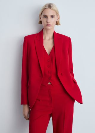 Structured Suit Jacket - Women | Mango United Kingdom