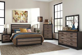 Modern Rustic 5-piece bedroom set