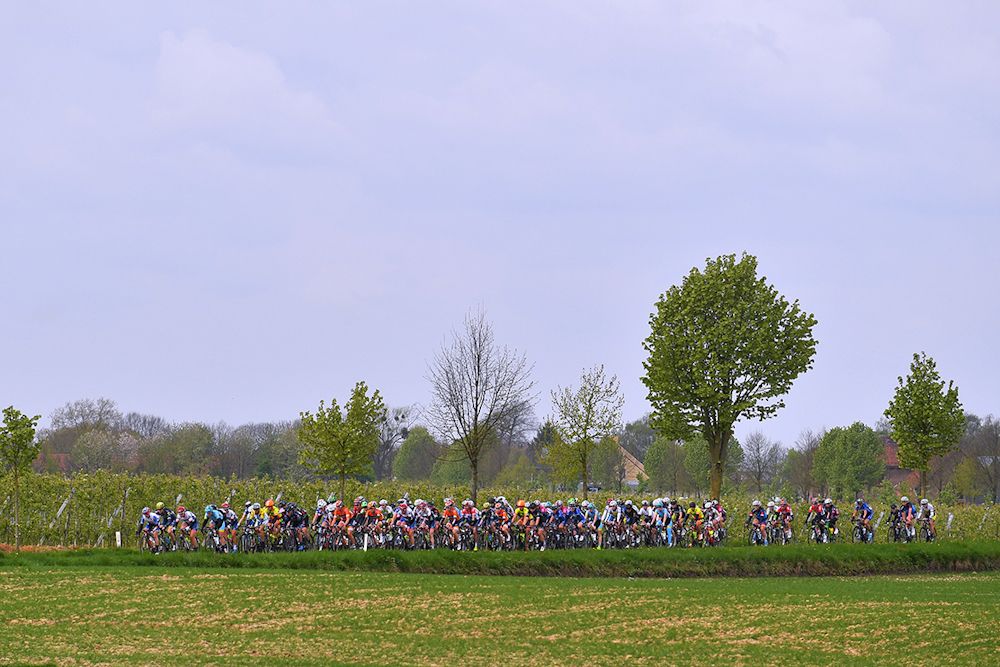 Scenery along the route of the women's Amstel Gold
