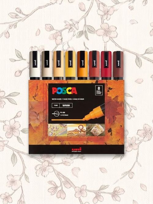 Paint Markers (Warm Tone)