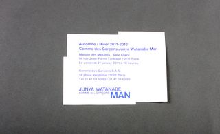 Junya Watanabe Man used the simple concept of paper collage to great effect