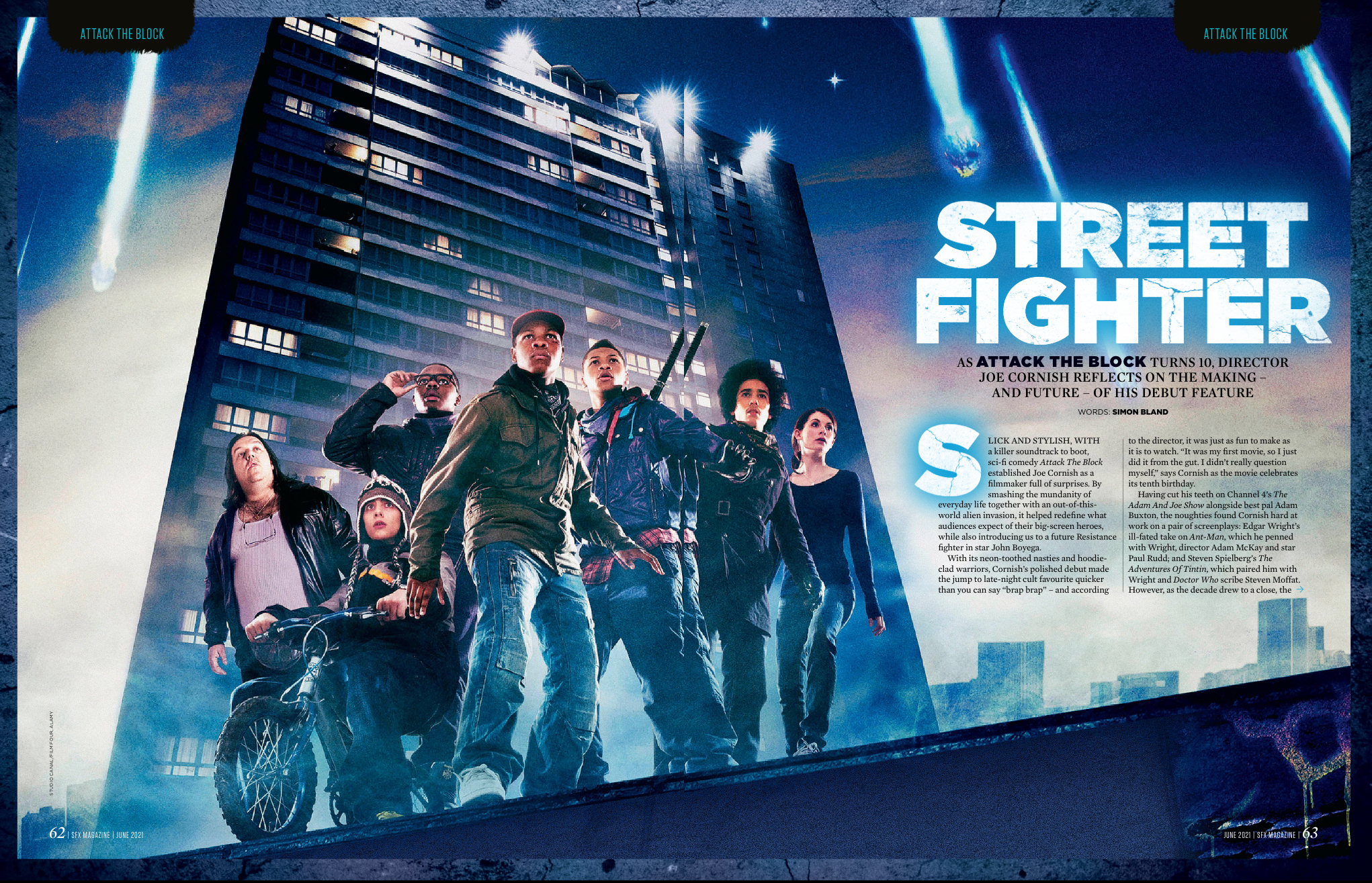 The Attack the Block feature in SFX 340.