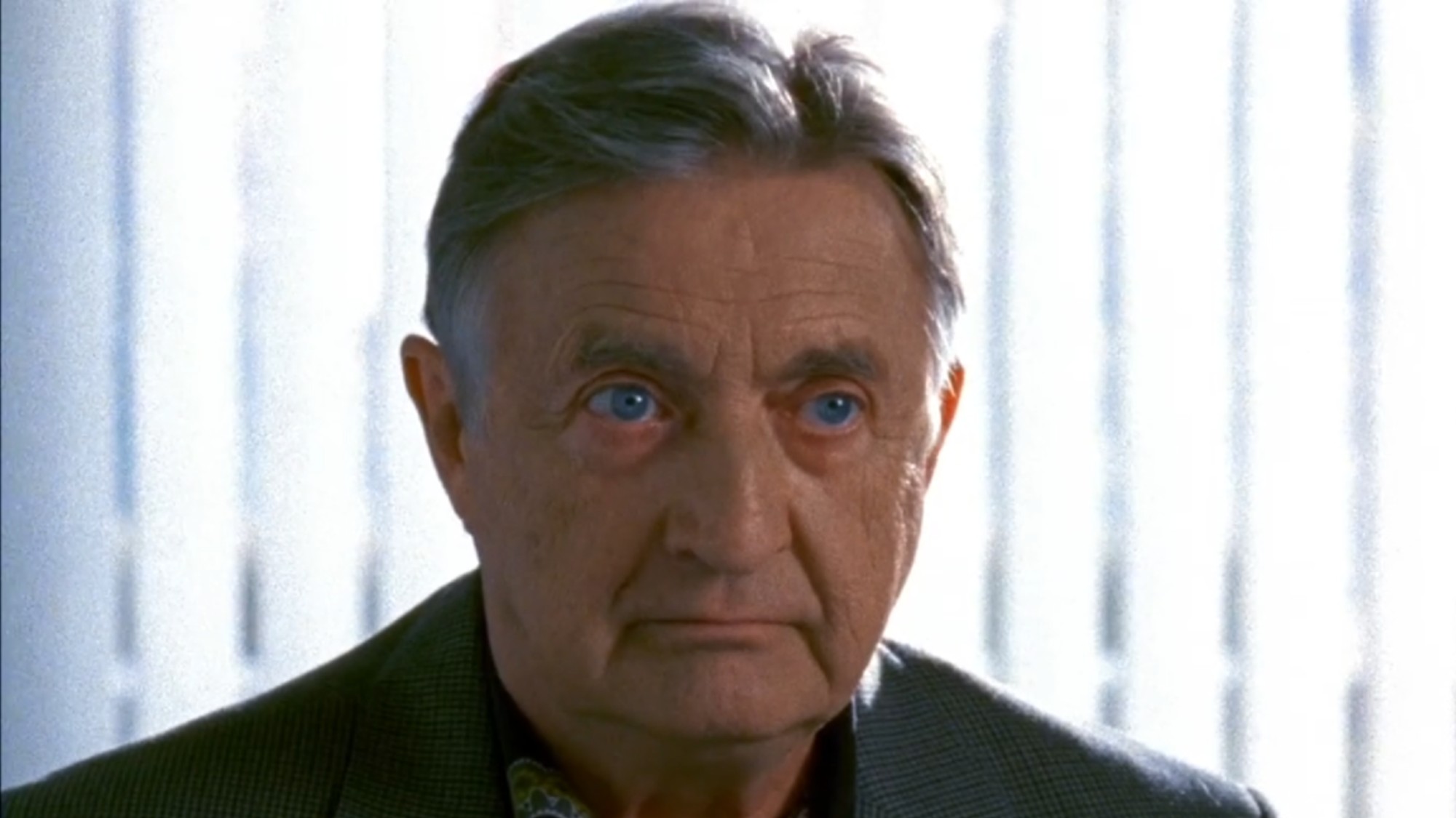 Ken Jenkins as Dr. Bob Kelso on Scrubs.