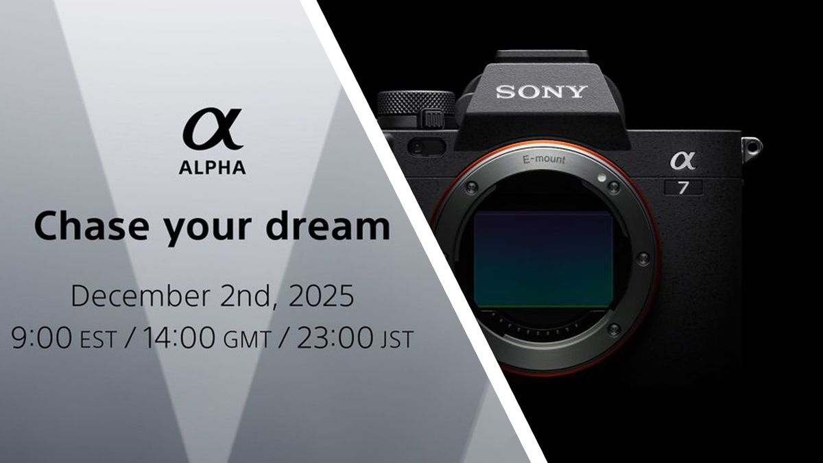 Sony A7 V leak gives us our first glimpse of imminent flagship camera – as  Sony reveals launch date | TechRadar