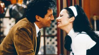 Charles Shaughnessy and Fran Drescher in The Nanny