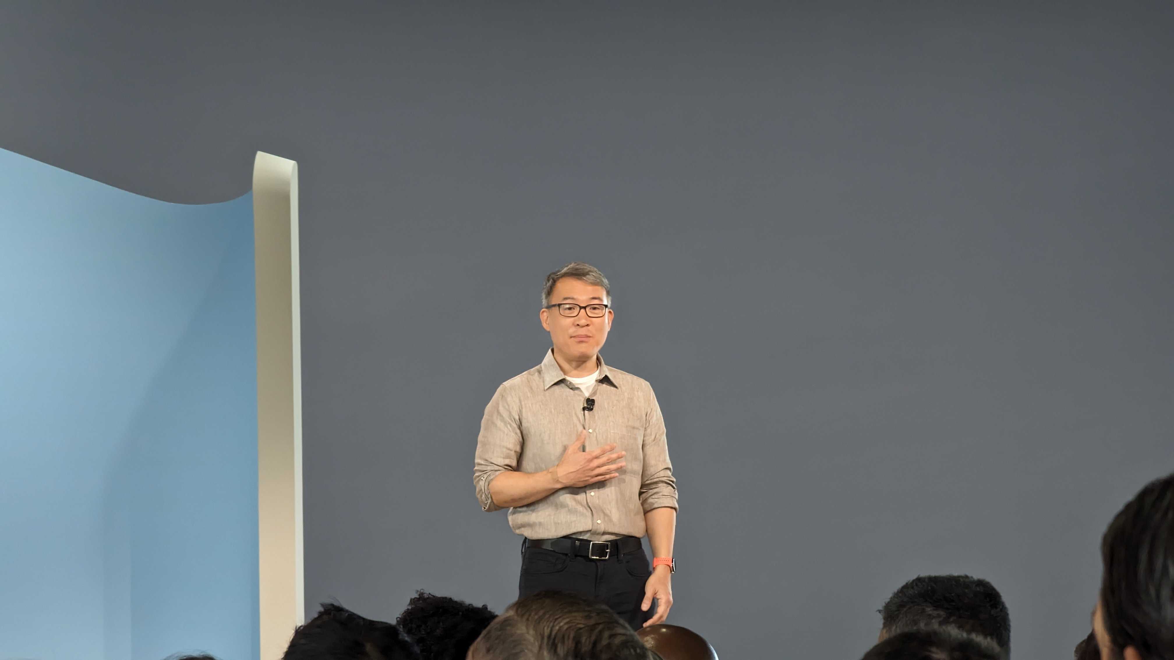 James Park of Fitbit at Made by Google Event