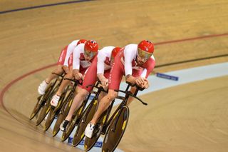 England, Team Pursuit, Commonwealth Games 2014, day one