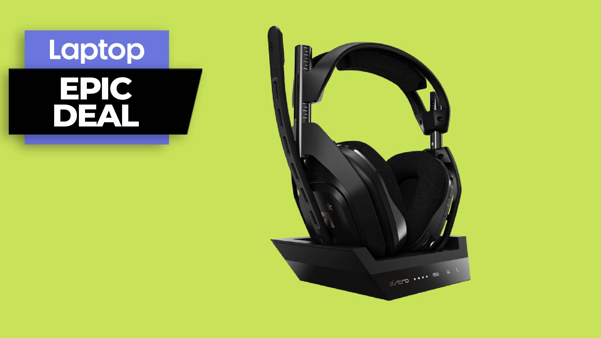 Astro A50 wireless headset with base station is the best gift for gamers save $45 now | Laptop