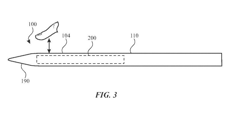 Apple patents showing new Apple Pencil input features