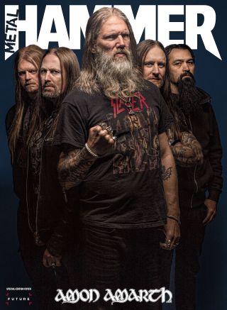 Amon Amarth on the cover of Metal Hammer magazine
