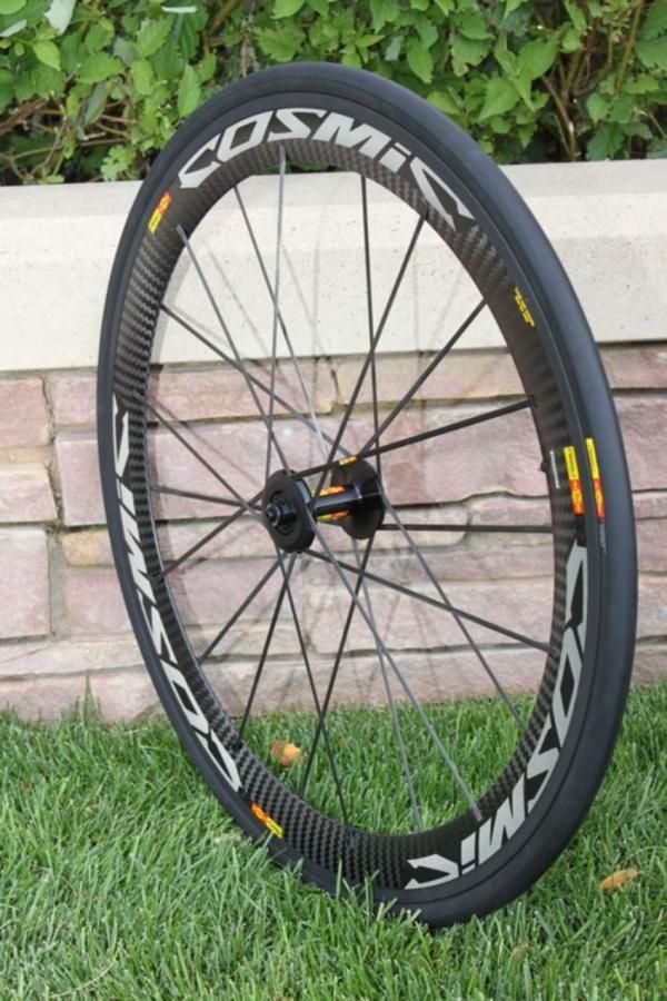 Mavic's 2011 Cosmic Carbone SLR sports an Exalith rim.