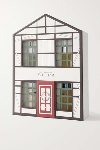 house design with four Dr. Barbara Sturm serums inside