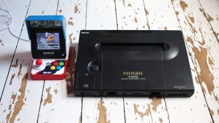 A photo of the SNK Neogeo