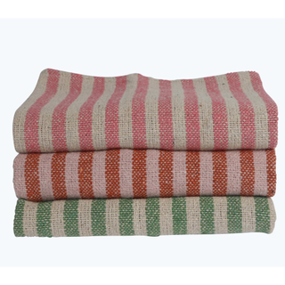 striped tea towels