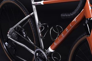 Detail of Ribble x SRAM prototype Ti gravel bike