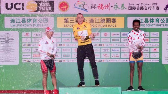 Ilya Davidenok is the new race leader