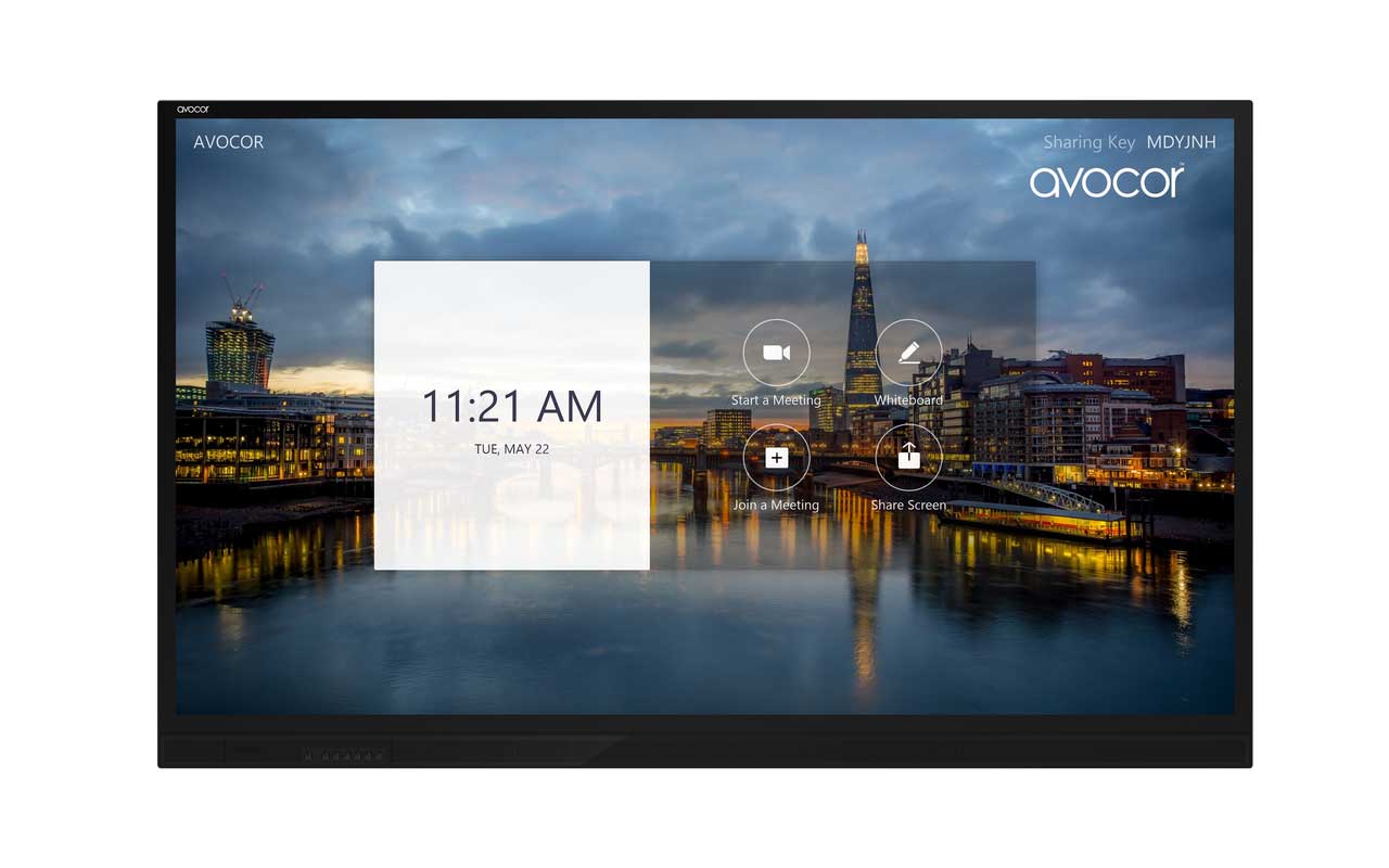 Avocor to Showcase E Series Touchscreen Displays at InfoComm 2018