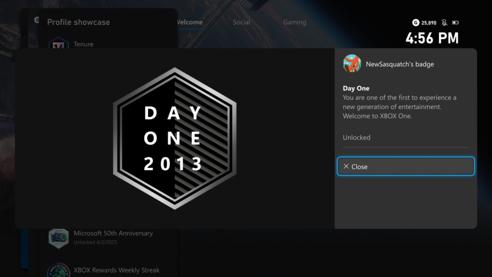 Profile badge improvements