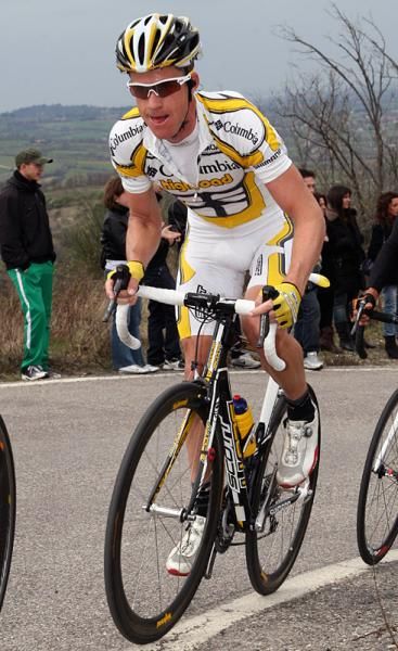 Michael Rogers (Columbia-HTC) is a favourite for the men's road race.