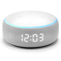 Amazon Echo Dot with Clock