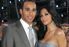 Lewis Hamilton and Nicole Scherzinger - Celebrity News - Marie Claire