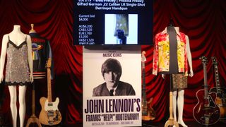 John Lennon's guitar goes under the hammer