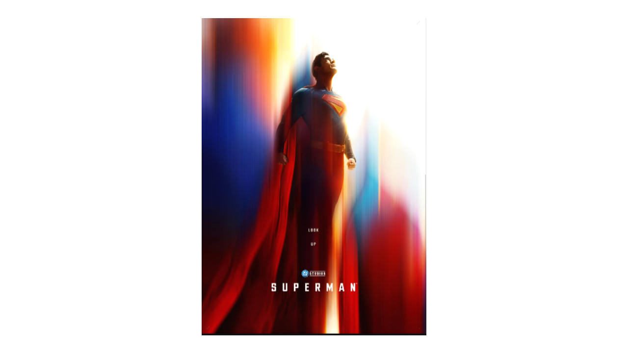 Superman poster from Displate