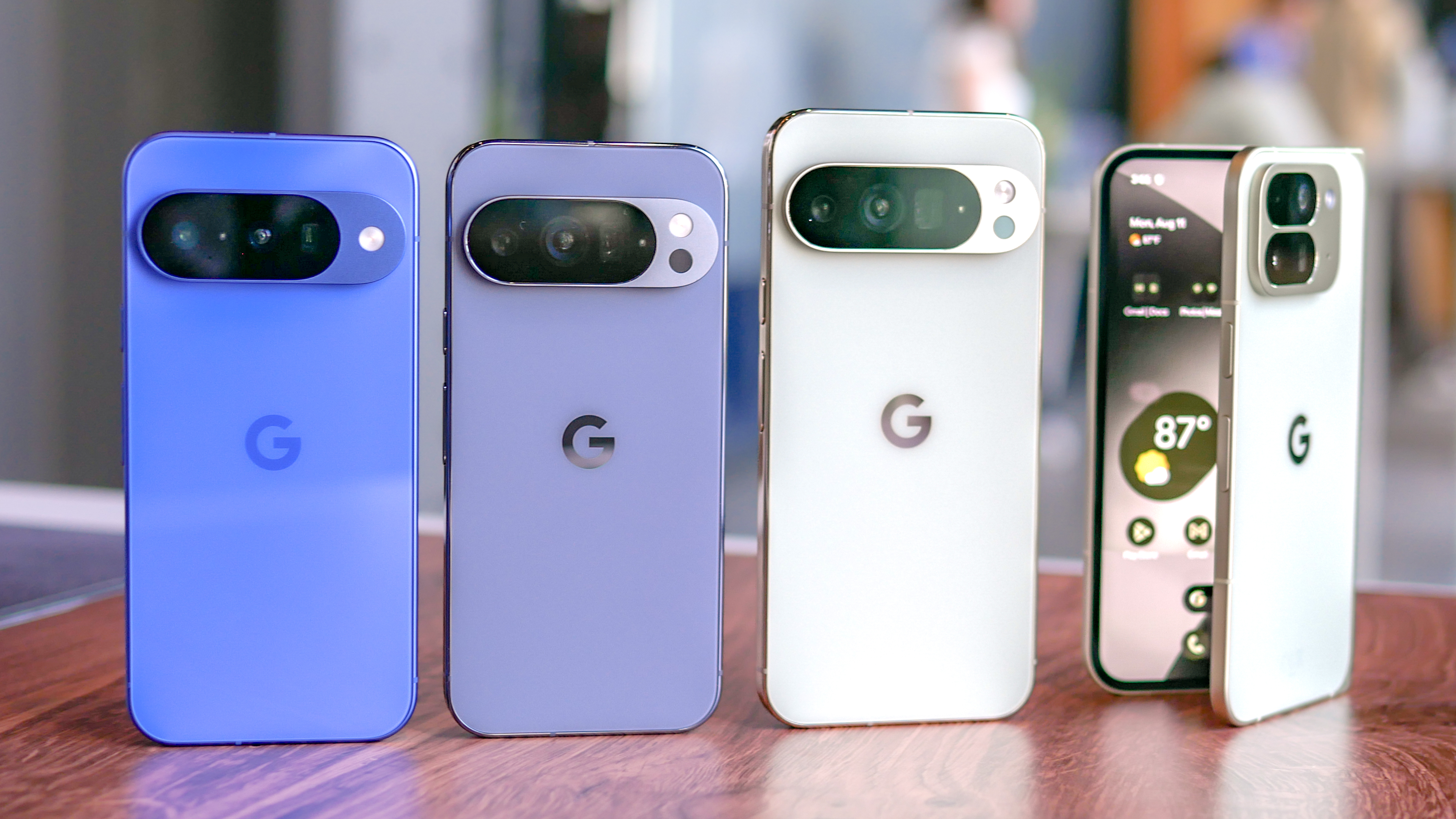 Pixel 10 lineup.