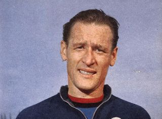 Nils Liedholm pictured at Milan in 1959