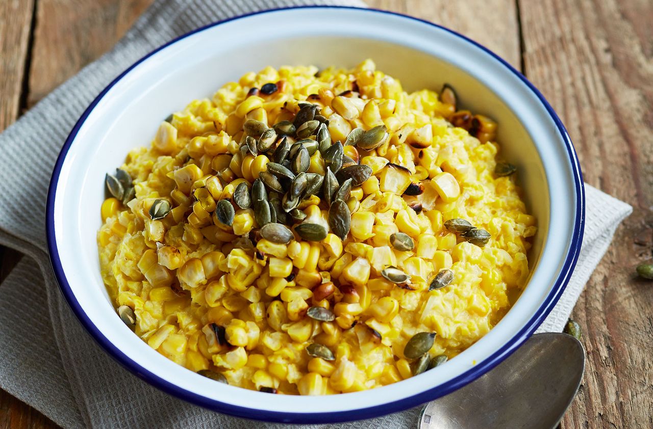 Creamed corn salad