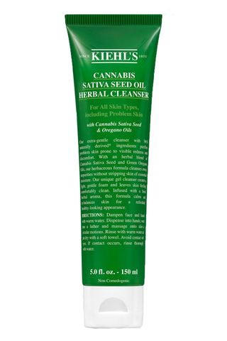 Kiehl's Cannabis Sativa Seed Oil Herbal Cleanser - cbd oil