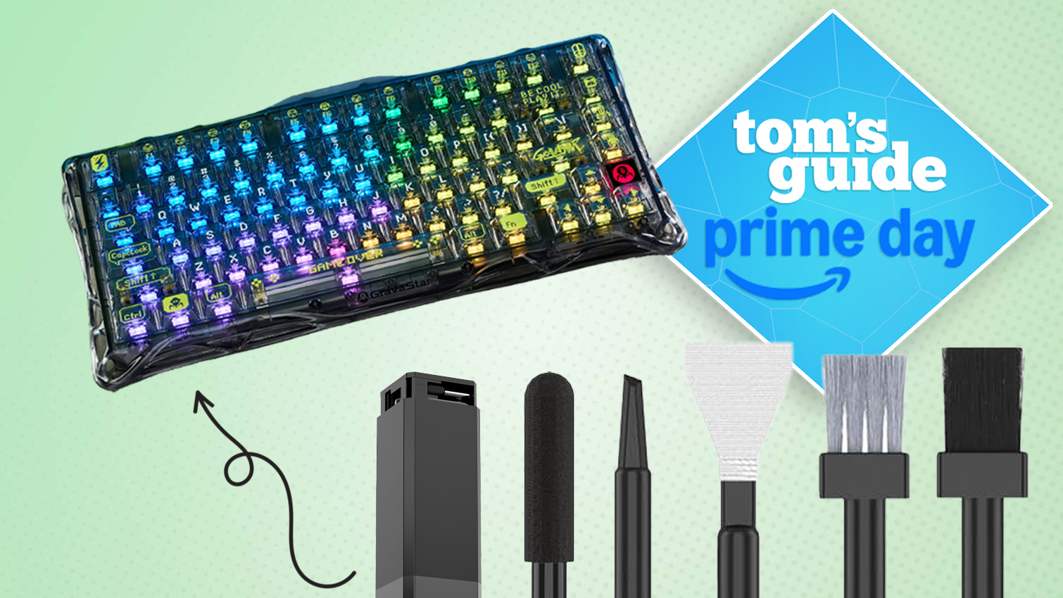 Keyboard cleaning kit