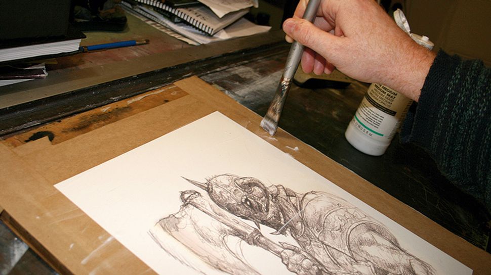 Pen Drawing for Beginners: Permanency, Texture and Composition