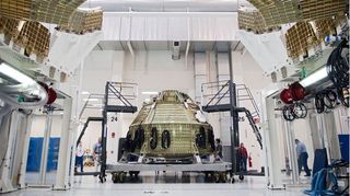 Orion Crew Module Construction